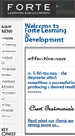 Mobile Screenshot of forteld.com