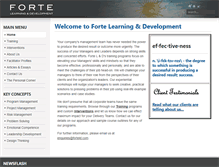 Tablet Screenshot of forteld.com